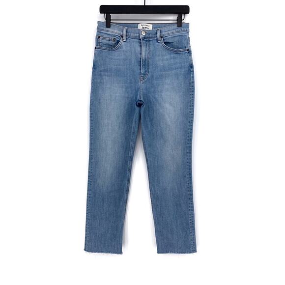 REFORMATION Claudia High Relaxed Jean Blue Denim 28 - Picture 1 of 11
